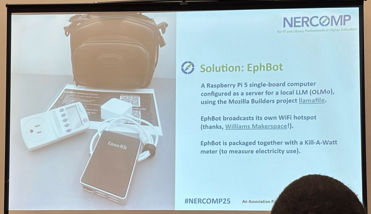 EphBot Device at Williams